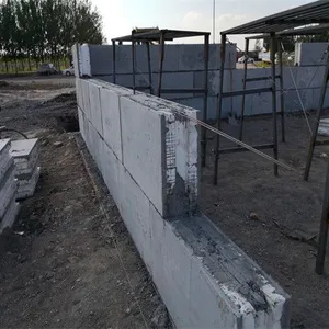 山东潍坊模块建房采用齐庆定制大砌块保温性高造价低