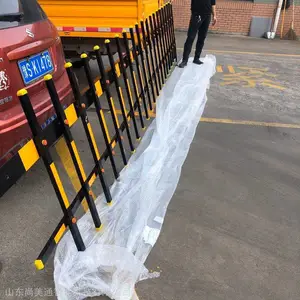 尚美通厂家批发伸缩杆 小区升降杆 工厂起落杆 停车场 八角栅栏杆 曲臂杆 椭圆杆