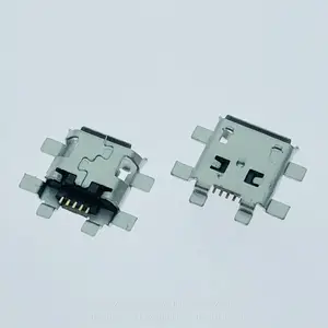 MICRO 5P ���ų���ĸ�� ȫ��ʽSMT ����1.3mm ��������