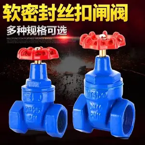 大同 弹性磁性加密丝扣闸阀 dn80 长期供应