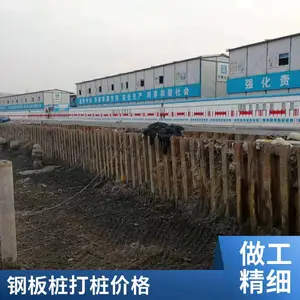 承台4号钢板桩打桩 高效作业 经验丰富 当天发货
