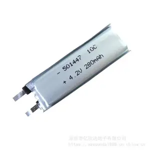 �߱��ʾۺ���﮵��501447 280mah10C��Ħ�����뵶�綯�����