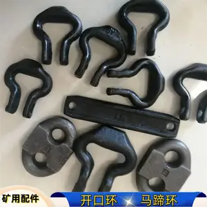 刮粪机活接13*19立式接链环含涨销紧固件45号钢材质