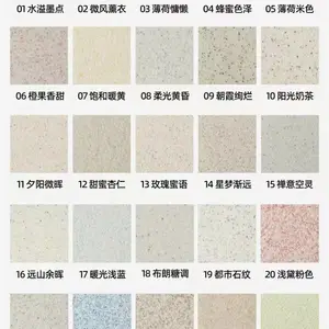 蓝翠鸟玛拉彩石免打底艺术涂料 防水耐污抗开裂 环保墙面漆优选