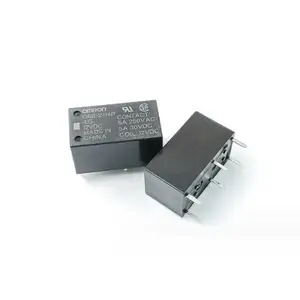 G6B-2114P-US DC24 欧姆龙继电器 24V直流密封型功率继电器,具备5A触点容量和双触点结构