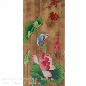 专业绘制各种木板画浮雕木板画中小学幼儿园国学墙饰木板画