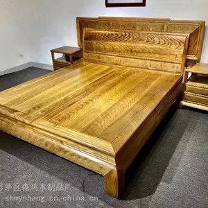 供应金丝楠木床 小叶桢楠