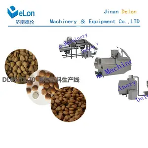 DL65宠物饲料机械 宠物主粮生产设备 膨化粮颗粒成型机 挤出机