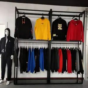 运动品牌尾货清仓批发 专卖店断码折扣运动男式卫衣尾货