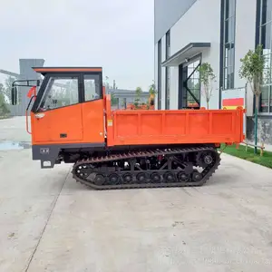多功能搬运履带翻斗车_四不像链轨式履带车_工程履带车供应