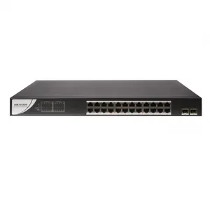 海康威视24口千兆PoE非网管交换机ZD-S0200P-24GP2GF-225W