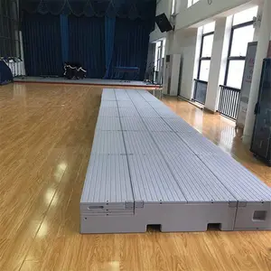 按需定做 PE 合唱台 多层塑料合唱台阶单位集体合影演出平台源头厂