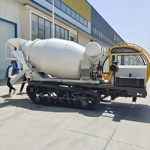 广西混凝土搅拌运输车 久恒 履带式搅拌罐车 水泥搅拌运输罐车