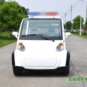 湖北陕西重庆江西山西电动巡逻车 电动巡防车巡查车五座皮卡巡逻车