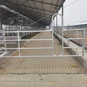 郑州创多机械加厚热镀锌牧场牛舍隔栏门