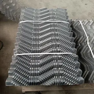 兴晟冷却水塔斜交错散热片 淋水片蜂窝型冷水塔填料