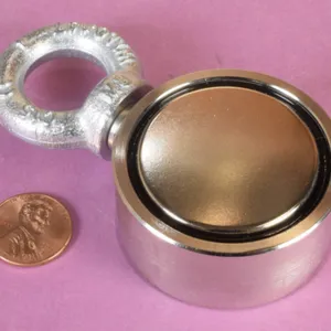 K&J Magnetics强力磁铁钕铁硼打捞强磁电子组装机器人汽车FM1-60