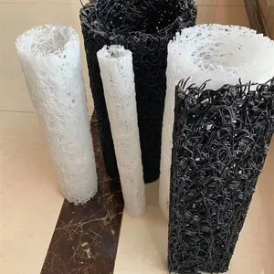 供应 软式透水管、 硬式透水管 塑料盲沟 波纹管 硬式透水管