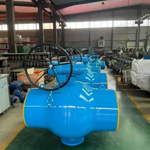 碳钢整体对焊球阀 全焊接软密封球阀 Q361F/Q367F 大口径 DN100-DN1200 供热管网专用承压阀门