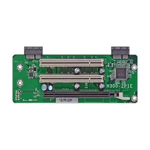 H300-2P1E 扩充插槽: 1 PCIe x16, 2 PCI