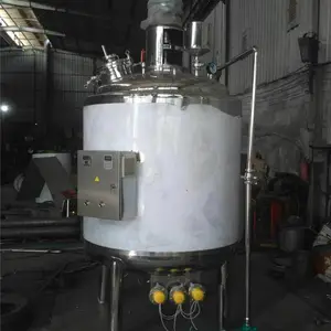 厂家直销 国禹不锈钢食品级真空高压搅拌罐