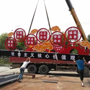 社会价值观，标识标牌