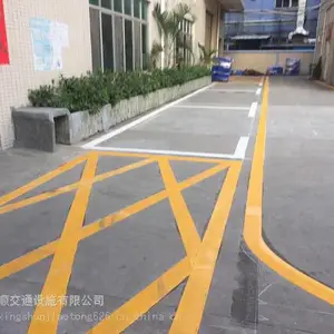 虎门厂区车位划线,虎门厂区车间划线,通道禁停网格划线