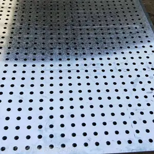 5mm厚冲孔板 抗紫外线pe塑料网板 304不锈钢冲孔网