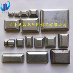 方管盖帽多种规格塔形帽铁艺镀锌防雨帽金属封口盖宝塔盖护栏配件柱帽铁皮立柱异形尺寸齐全方管堵头装饰盖