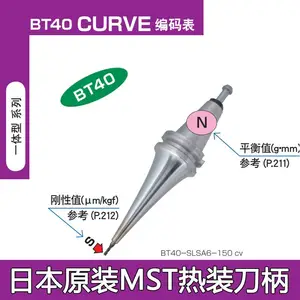 日本mst热缩刀柄a63slsb12高精度不锈钢热缩刀柄BT30/BT40烧结刀柄广东佛山代理商