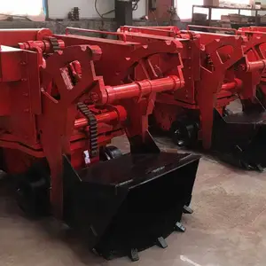 宇成铲斗式电动装岩机Z-17W轮式 矿用扒渣机操作灵活