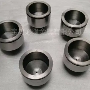 纯钨坩埚 耐高温耐腐蚀钨坩埚 纯钨制品 异型钨坩埚定制