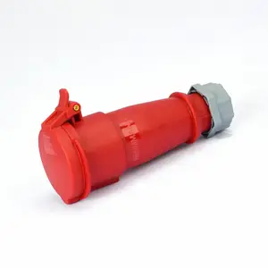 NENMMAN上曼TYP:6防水防尘防腐工业连接器5P 32A IP44全新正品