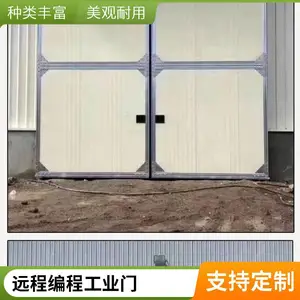 车间工业门 工业滑升门 配置平衡系统 手动电动两用 宏安厂家
