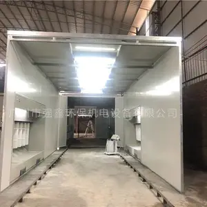 广东厂家供应静电塑粉回收房自动化环保喷粉房节能环保喷漆房喷烤漆涂装设备
