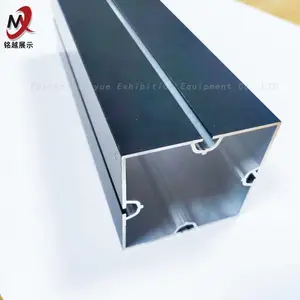 展会搭建80方柱特装摊位环保铝合金型材40方铝60方通展示器材黑色