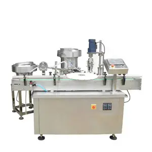 供应HCGX-5/50型全自动西林瓶灌装旋(轧)盖机