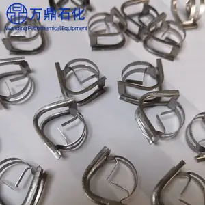 万鼎石化塔内件 不锈钢矩鞍环散堆填料 大量供应