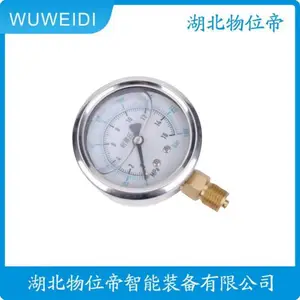 YE-150B 不锈钢膜盒压力表 电感压力变送器 物位帝