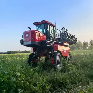 华玺3WPZ-2000自走式玉米打药机价格高驾打药机厂家