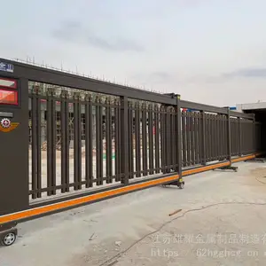 苏浙沪红门九竹实力厂家批发伸缩门 伸缩门 电动伸缩门 不锈钢伸缩门