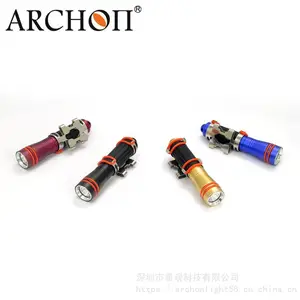 ARCHON奥瞳D1A潜水面镜灯 水肺自由潜潜水灯 潜水备用灯 75流明 100米防水