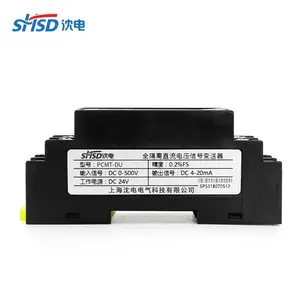上海沈电单相直流电压变送器电PCMET-DU压传感器AC5A模拟4-20mA