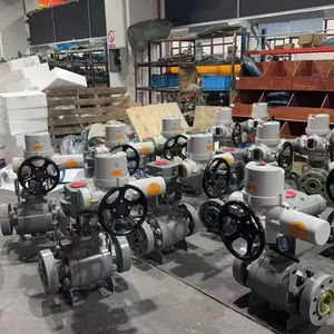 赛百斯手电一体软密封电动球阀Q941F-16C DN200球阀厂家供应