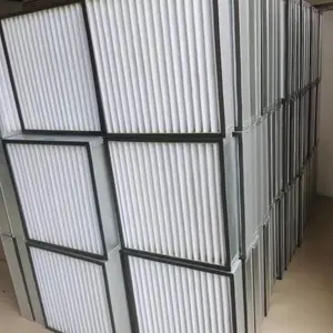 钢厂专用BK-490×490×200板框式除尘滤芯 耐260℃高温粉尘 烧穿包赔