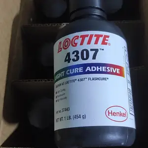 汉高LOCTITE乐泰UV胶防紫外线胶4307氰基丙烯酸乙酯瞬干胶1LB