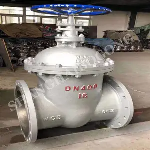 上海渤工 Z45H-25C 铸钢法兰暗杆闸阀 石油化工蒸汽导热油闸阀