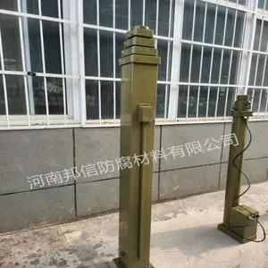 通信天线升降避雷针便携式照明灯探照灯伸缩杆手摇式车载升降桅杆