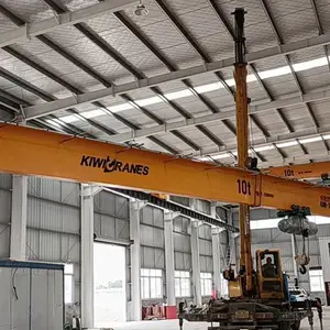 恺文重工欧式起重机3吨单梁行车 轻小型起重机 26.5米跨度 支持定制