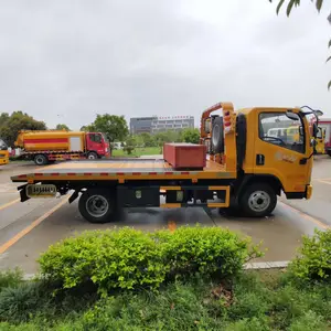 单桥拖吊连体 大型清障车 ，前四后八清障车价格，满意付款